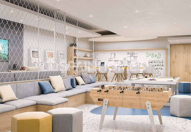 Estepona Apartments in a Residential Complex with Cinema Area 12