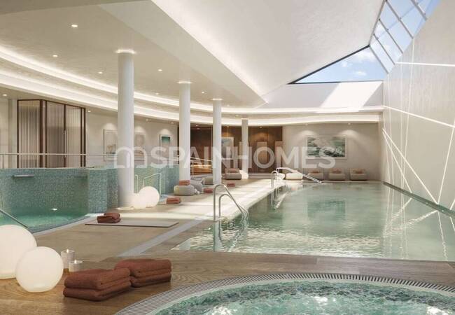 Estepona Apartments in a Residential Complex with Cinema Area 6