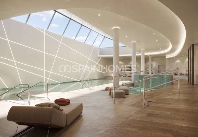 Estepona Apartments in a Residential Complex with Cinema Area 8