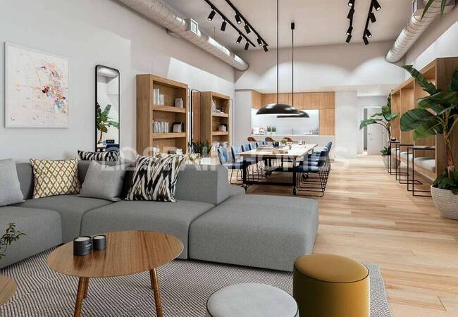 Estepona Apartments in a Residential Complex with Cinema Area 9