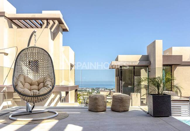 Privata Villor I Benahavis Med Underbar Pool Och Bastu 4