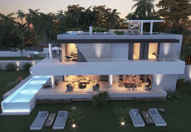 Deluxe Villas Surrounded by Golf Courses in Estepona 1