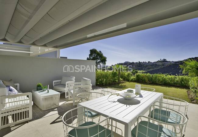 Mijas'ta Modern Tasarımlı Panoramik Manzaralı Daireler 4