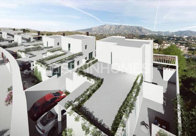 Villas De 4 Dormitorios Con Vistas Perfectas En Mijas Málaga 13