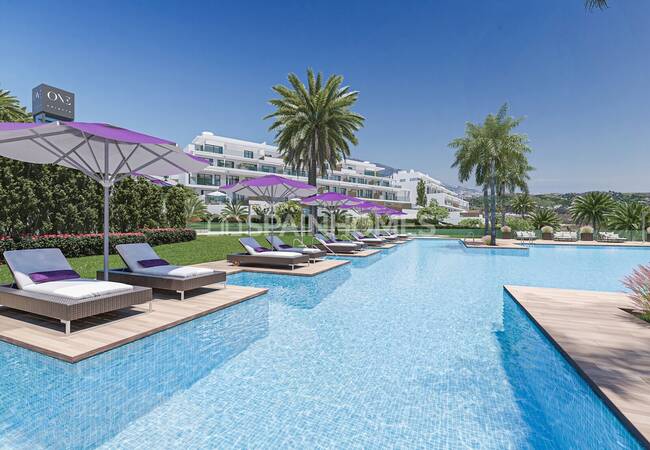 Mijas'ta Ferah ve Modern Tasarımlı Daireler 1