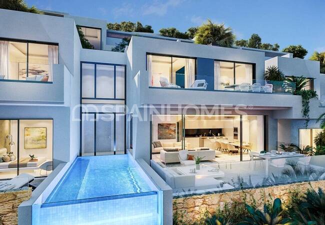 Villas with Private Infinity Pool in Benalmádena Málaga 1