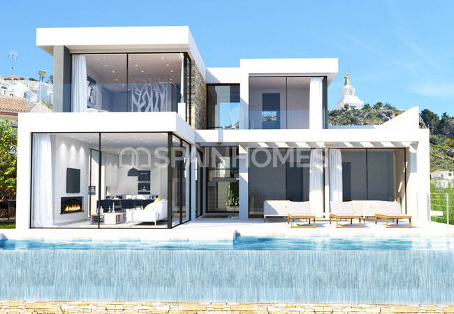 Villas De Calidad Con Vistas Al Mar Y A La Ciudad En Málaga 9