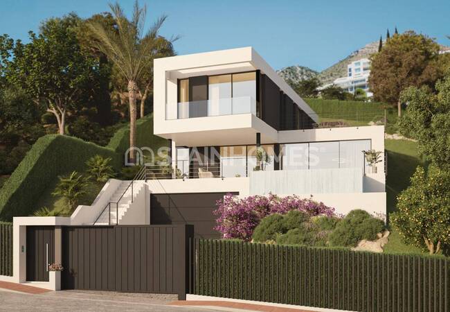 Villas De Calidad Con Vistas Al Mar Y A La Ciudad En Málaga 1