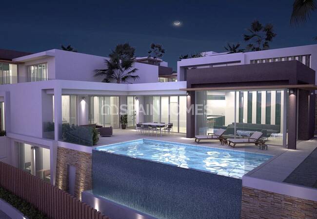 Riviera Del Sol, Mijas Costa'da Özel Yüzme Havuzlu Lüks Villalar 6