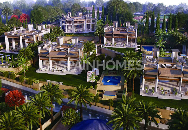 Luxueuses Villas En Complexe Fermé À Marbella Costa Del Sol 7