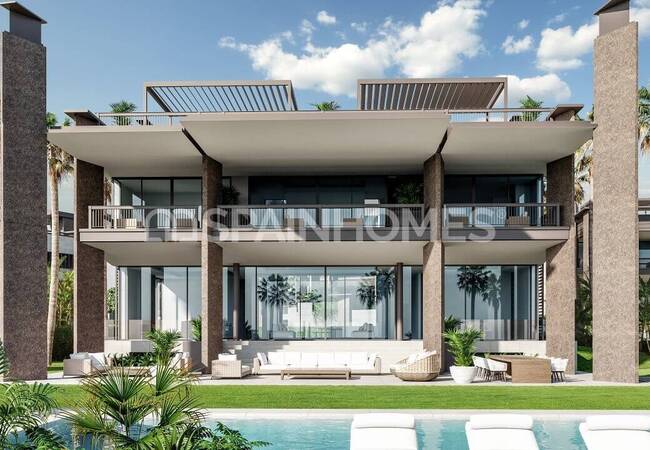 Elite Villas In Omheinde Urbanisatie In Marbella 1