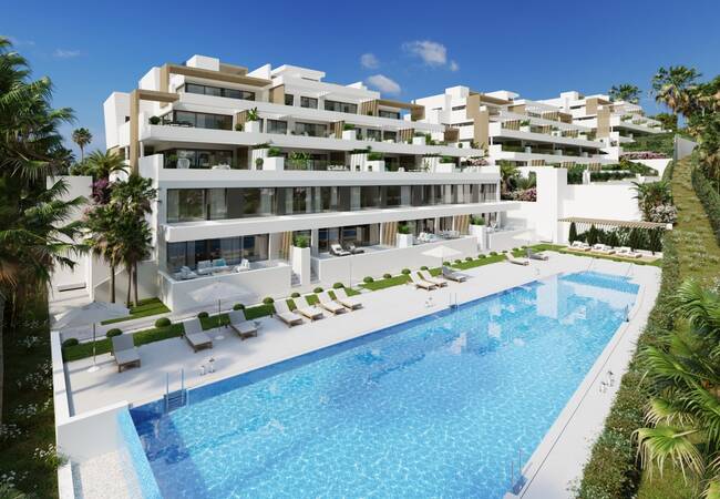 Sea View Apartments Within Exclusive Complex in Estepona Malaga 1
