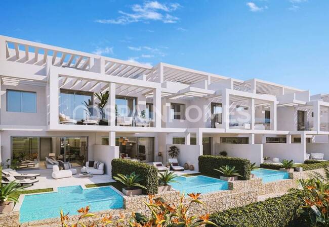 Sea View Townhouses in Fabulous Residential Development of Manilva 4