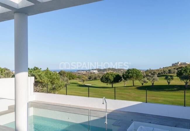 Sea View Villas Front Line to Golf Course in Mijas Costa 9