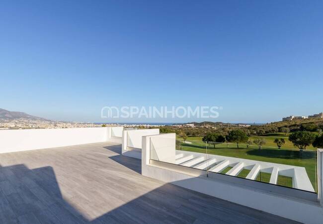 Sea View Villas Front Line to Golf Course in Mijas Costa 1