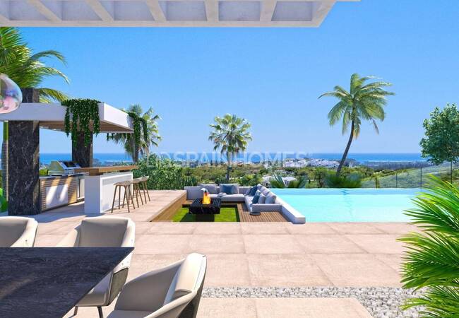 Contemporary Style Villas in Prime Location in Estepona 1