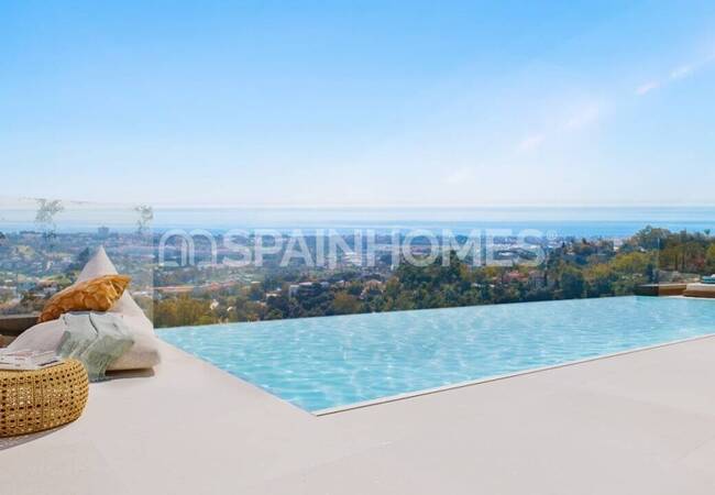 Villas Intelligentes Avec Vue Dégagée Sur Mer À Benahavis