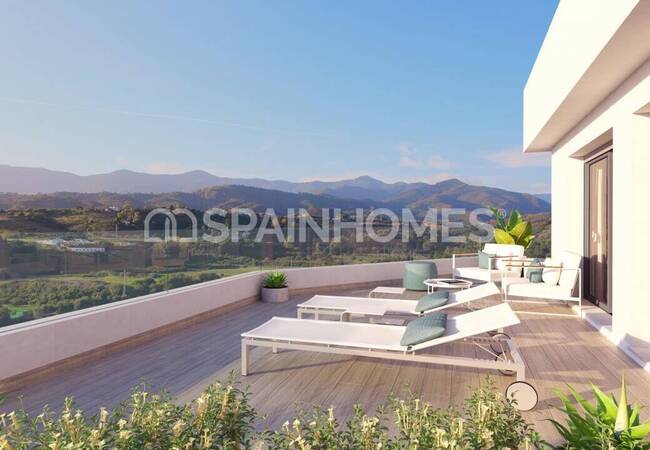 Estepona Golf Sahasına Yakın Doğa Manzaralı Daireler 4