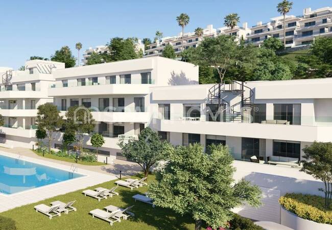 Estepona Golf Sahasına Yakın Doğa Manzaralı Daireler 1