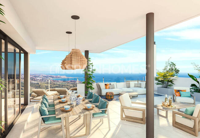 Modern Málaga Apartments with Spacious Terraces in Casares 1