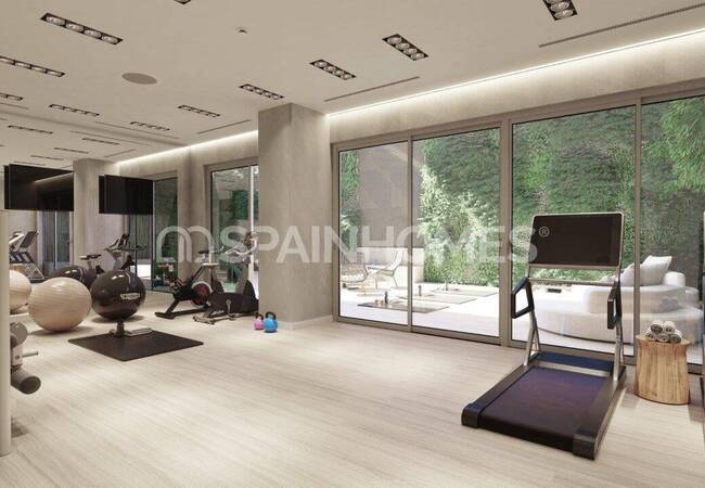 Málaga'da Deniz Manzaralı Modern Tasarımlı Daireler 5