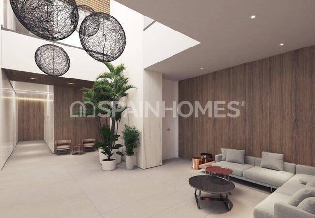 Málaga'da Deniz Manzaralı Modern Tasarımlı Daireler 7