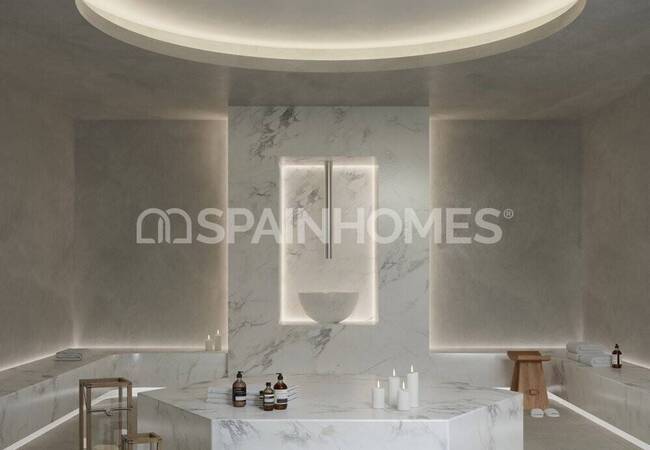 Málaga Şehrinde Yüksek Tavanlara Sahip Ferah Teraslı Daireler 17