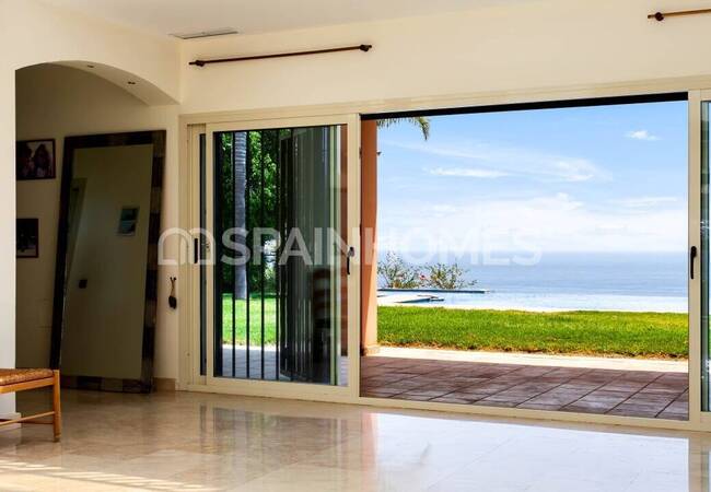 Отдельная Вилла с Видом на Море в Хорошем Месте Бенальмадены 13