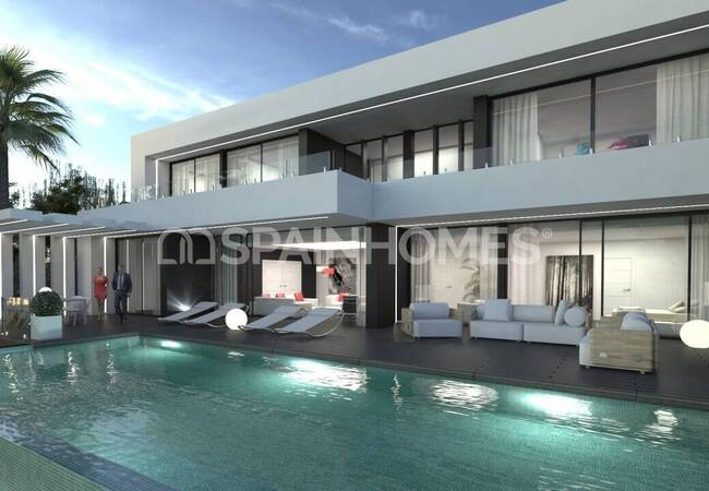 Belles Villas Individuelles Vue Sur Mer À Costa Del Sol 2