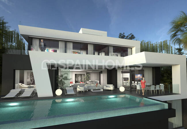 Belles Villas Individuelles Vue Sur Mer À Costa Del Sol 9