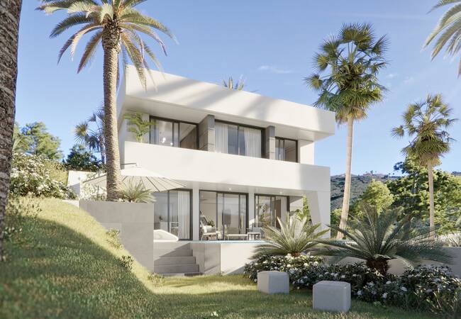 Erhöhte Moderne Villa Im Oberen Teil Von Benalmádena 1