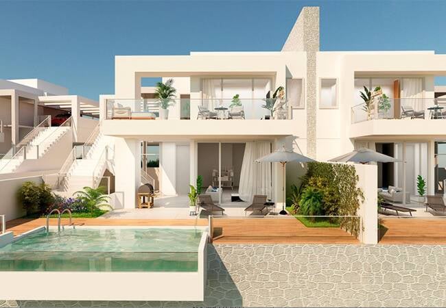 Open View Semi-detached Villas Close to Golf in Mijas 1