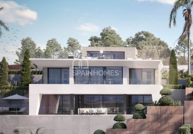 Well-located Sea View Modern Houses in Manilva 2