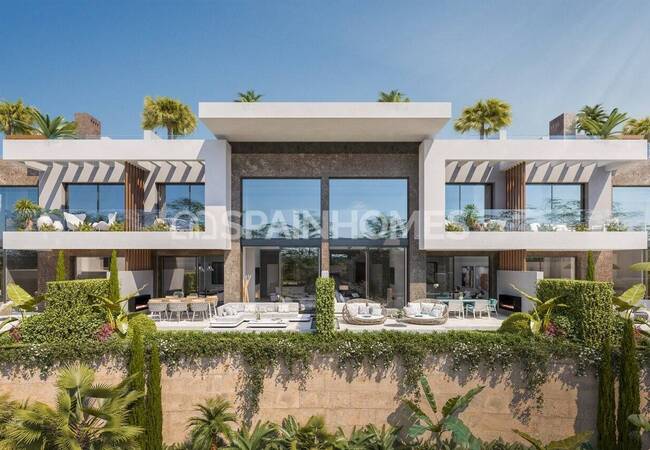 Marbella'nın Talep Gören Bölgesinde Yer Alan Modern Villalar 1