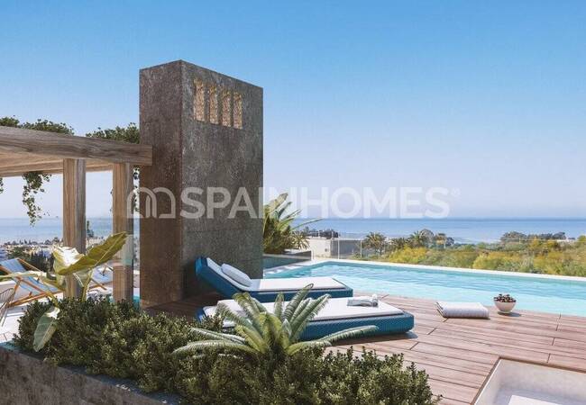 Marbella'nın Talep Gören Bölgesinde Yer Alan Modern Villalar 2