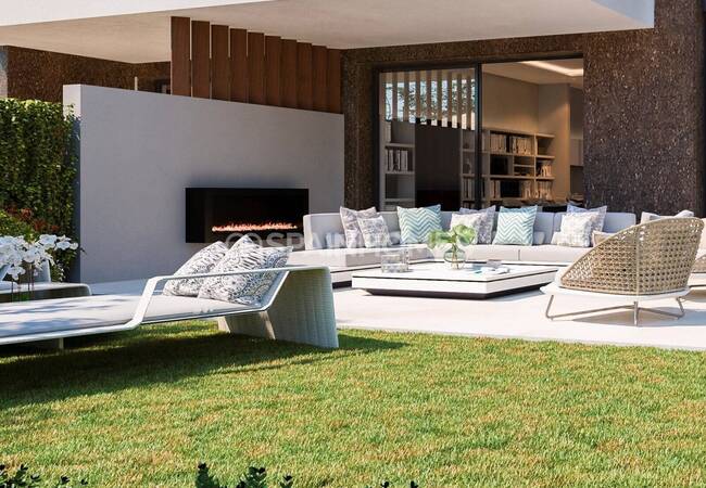 Marbella'nın Talep Gören Bölgesinde Yer Alan Modern Villalar 9