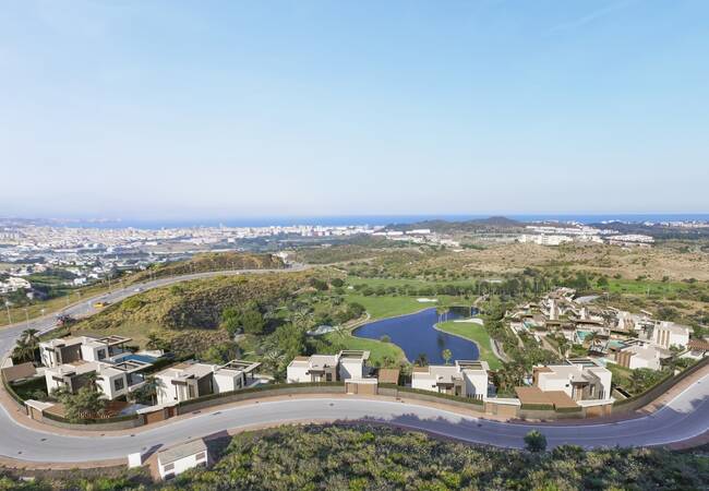 Golf Front Villas with Unobstructed Panoramic Views in Mijas 1