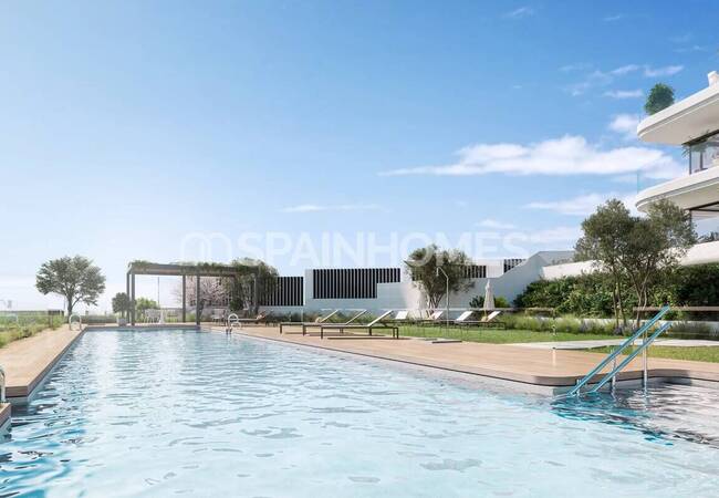 Málaga Estepona’da Plaja Yakın Modern Lüks Daireler 5