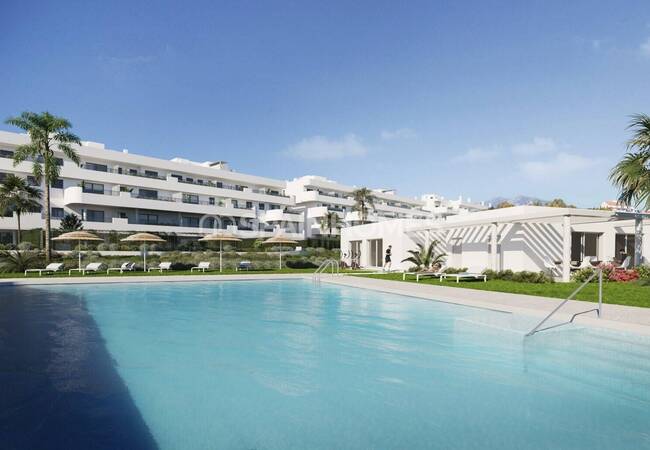 Estepona’nın Gözde Bölgelerinden Birinde Şık Tasarımlı Daireler 2