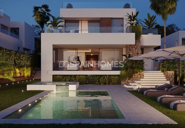 Marbella’nın Gözde Bölgesinde Modern Tasarımlı Villalar 2
