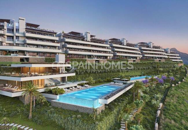 Benahavis'te Kapsamlı Tesislere Sahip Site İçinde Daireler 1