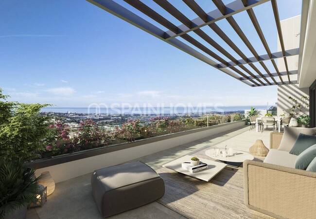 Benahavis'te Kapsamlı Tesislere Sahip Site İçinde Daireler 4