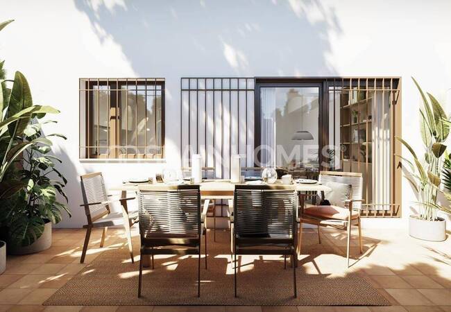 Malaga Campanillas'ta Özel Bahçeli Şık Evler 3