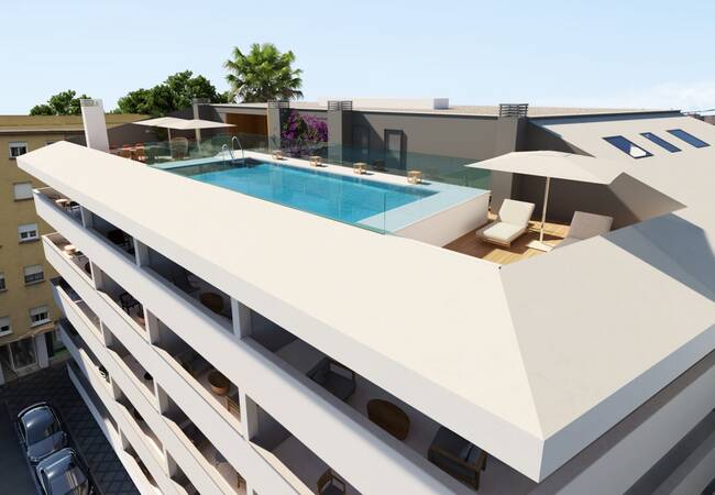 New Build Apartments in Complex with Pool in Fuengirola