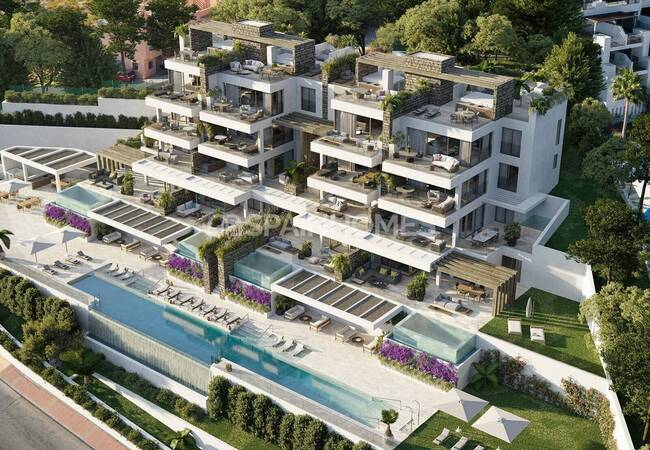 Роскошные Апартаменты с Актуальным Дизайном в Михас-Коста 2