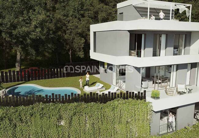 Fuengirola'da Doğa Manzaralı Özel Bahçeli Villalar 3