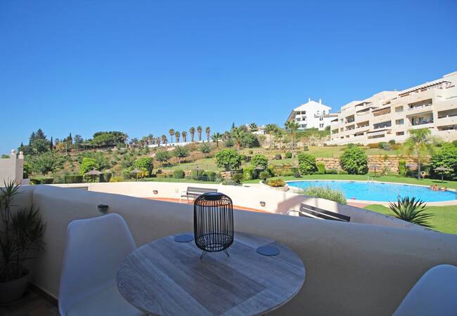 Apartment with Open Terrace and Private Garden in Benalmadena 1