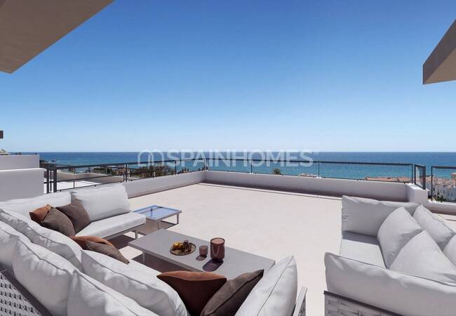 Immobilier Économe En Énergie Vue Sur Mer À Casares Malaga 1