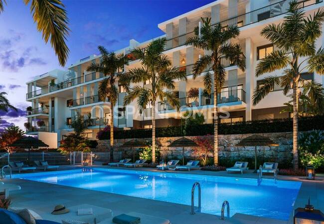 شقق أنيقة وواسعة في مجمع مع مسبح في إيستيبونا 5