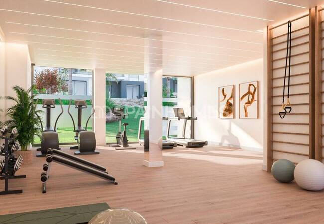 شقق أنيقة وواسعة في مجمع مع مسبح في إيستيبونا 10